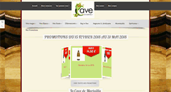 Desktop Screenshot of cavedemartailly.com